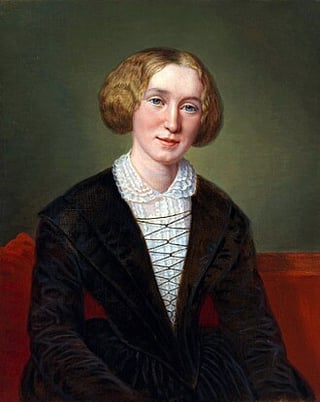Portrait of George Eliot (Mary Ann Evans)