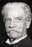 Portrait of Albert Schweitzer