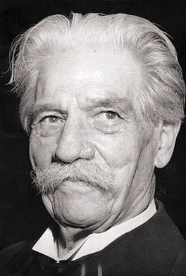 Portrait of Albert Schweitzer