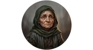 Frodo Baggins from The Lord of the Rings: The Return of the King portrait