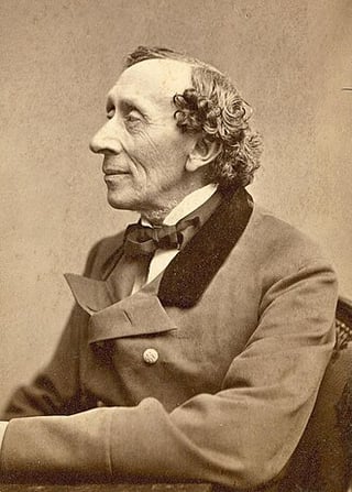 Portrait of Hans Christian Andersen