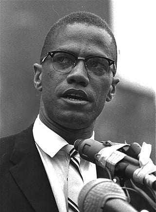 Portrait of Malcolm X