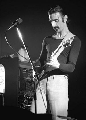 Portrait of Frank Zappa