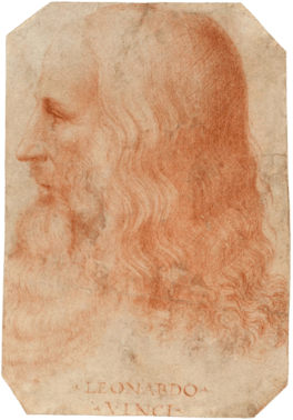 Portrait of Leonardo da Vinci