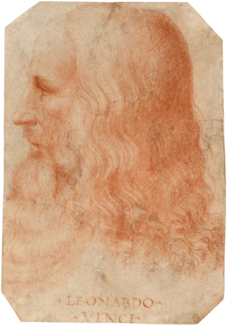 Portrait of Leonardo da Vinci