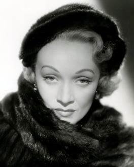 Portrait of Marlene Dietrich
