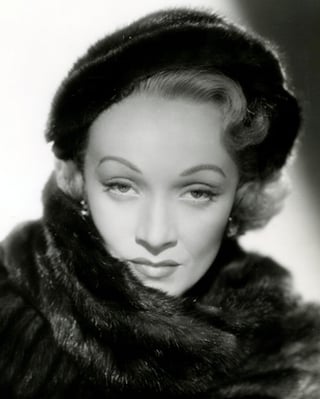 Portrait of Marlene Dietrich