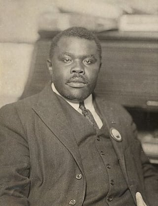 Portrait of Marcus Garvey