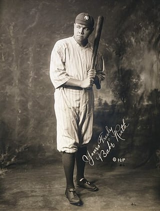 Portrait of Babe Ruth