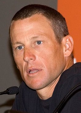Portrait of Lance Armstrong