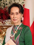 Portrait of Aung San Suu Kyi