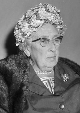 Portrait of Agatha Christie