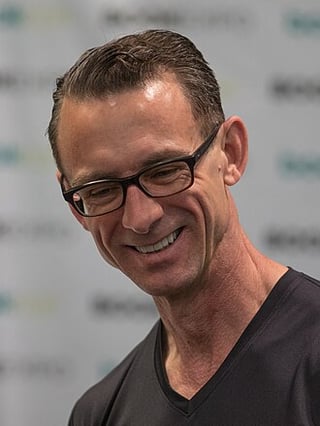 Portrait of Chuck Palahniuk