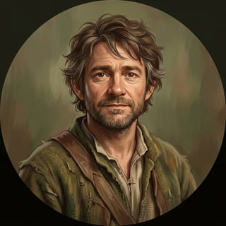 Samwise Gamgee from The Lord of the Rings: The Return of the King portrait