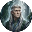 Elrond from The Lord of the Rings: The Return of the King portrait