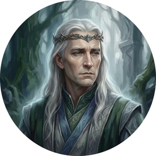 Elrond from The Lord of the Rings: The Return of the King portrait