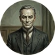Samuel Norton from The Shawshank Redemption portrait