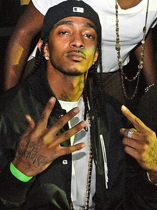 Portrait of Nipsey Hussle