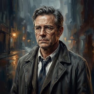 James Gordon from The Dark Knight portrait