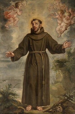 Portrait of St. Francis of Assisi