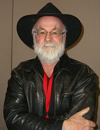 Portrait of Terry Pratchett