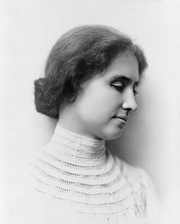 Portrait of Helen Keller