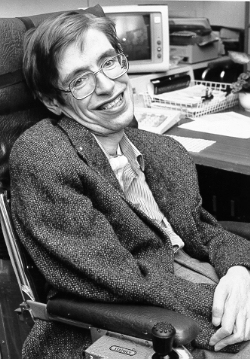 Portrait of Stephen Hawking