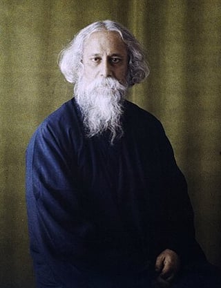 Portrait of Rabindranath Tagore