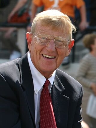 Portrait of Lou Holtz