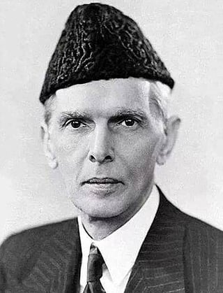 Portrait of Muhammad Ali Jinnah