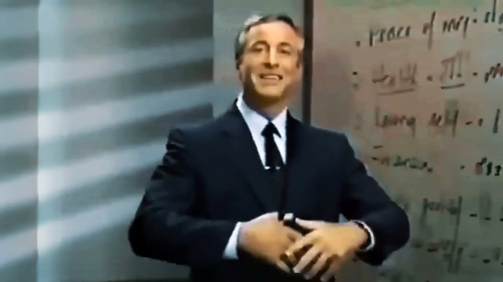 Brian Tracy teaching the Phoenix Seminar — the psychology of achievement