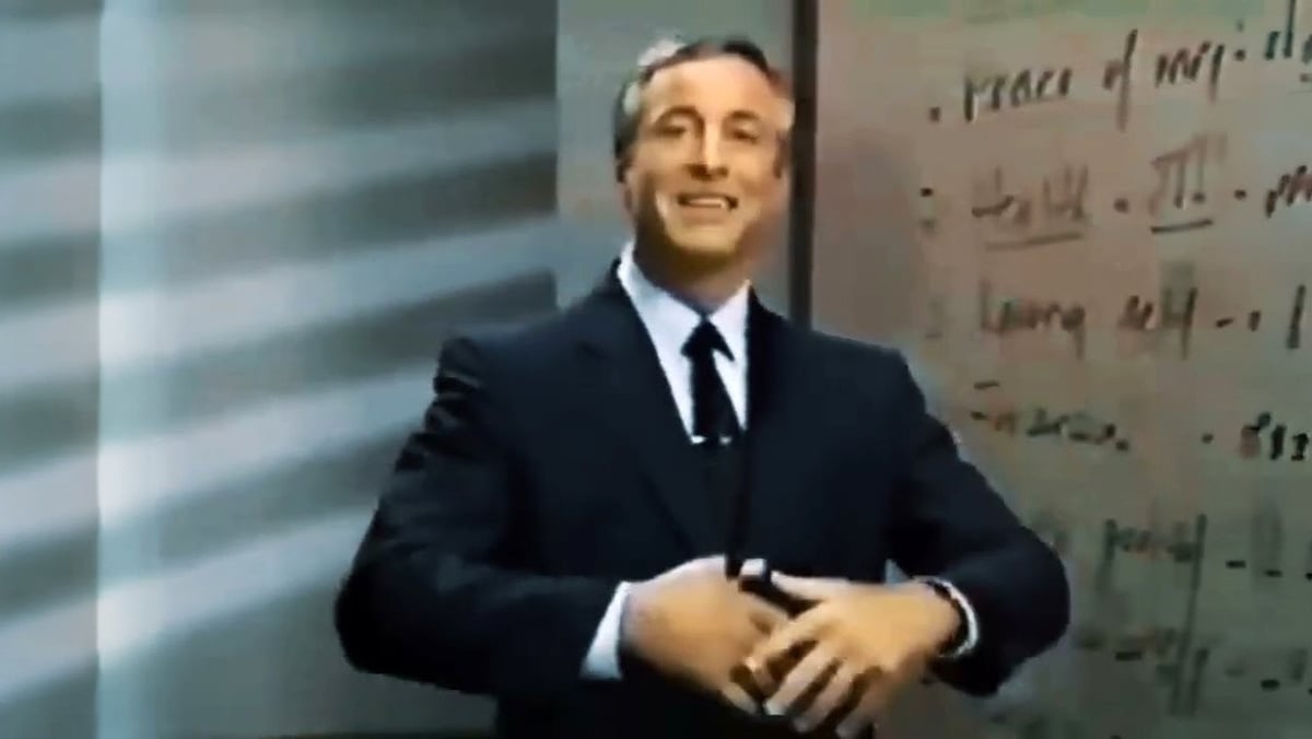 Brian Tracy teaching the Phoenix Seminar — the psychology of achievement