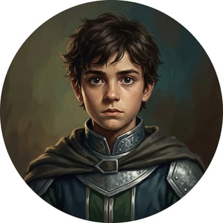Pippin from The Lord of the Rings: The Return of the King portrait