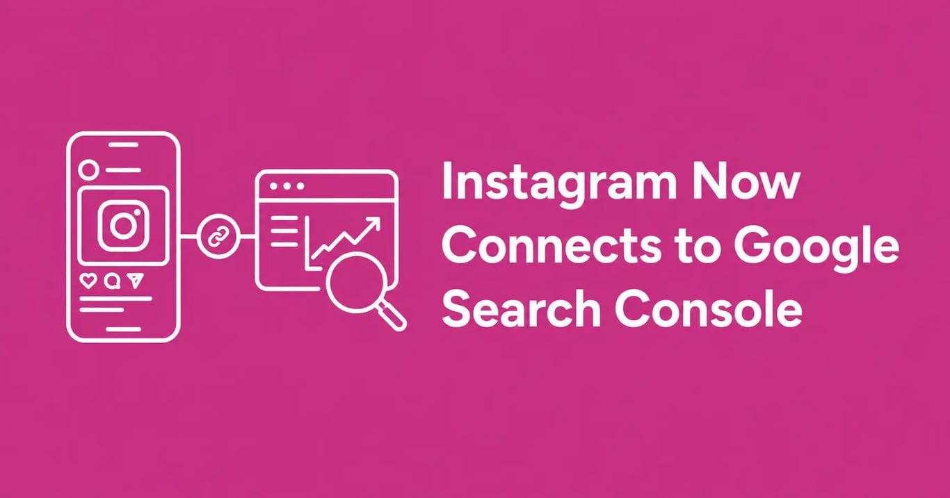 Instagram Now Connects to Google Search Console