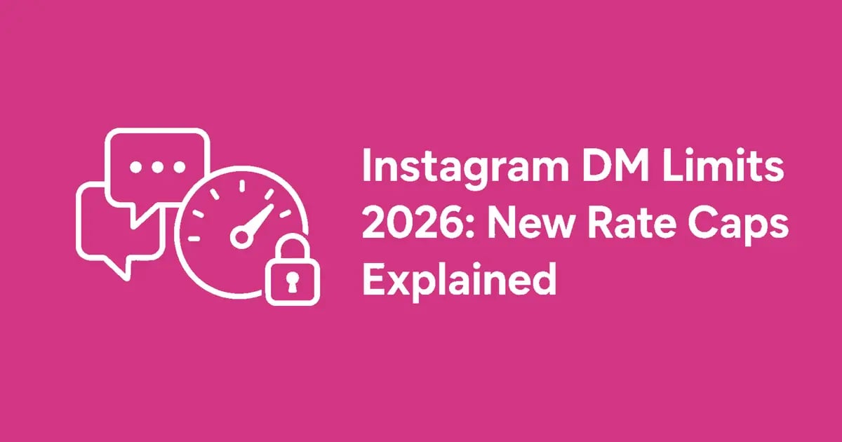 Instagram DM Limits 2026: New Rate Caps Explained