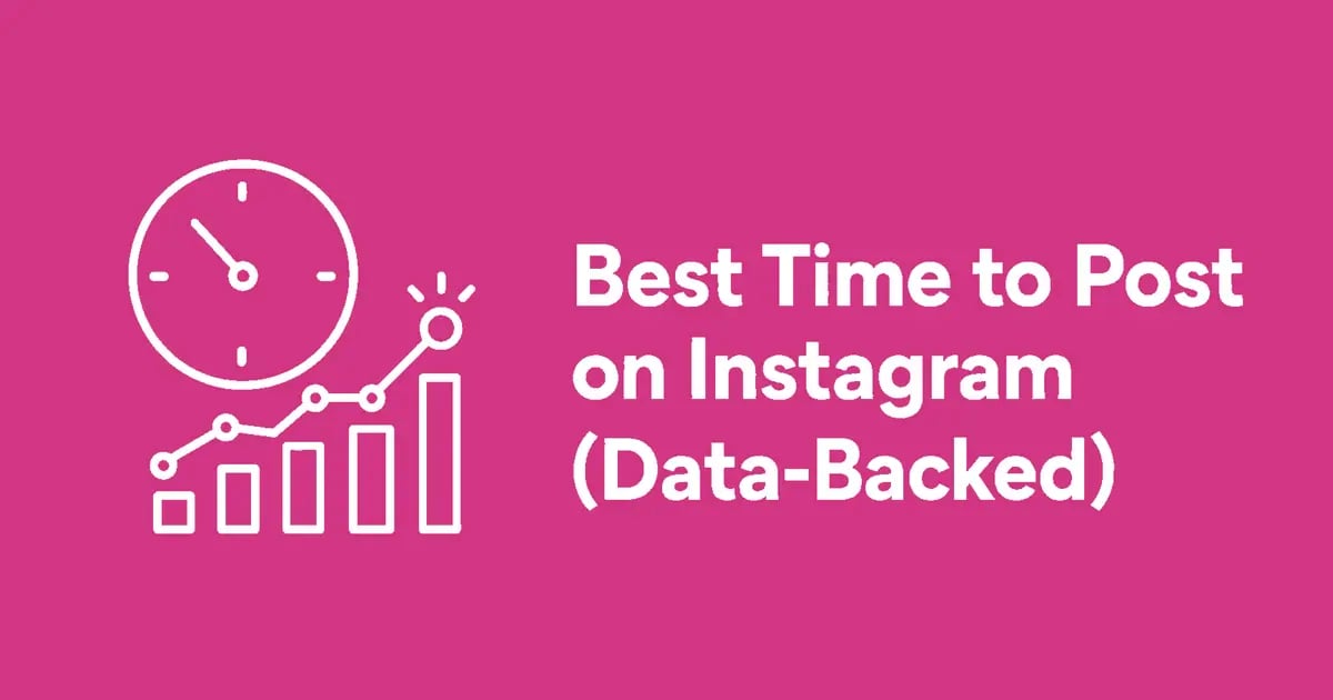 Best Time to Post on Instagram in 2026 (Data-Backed)