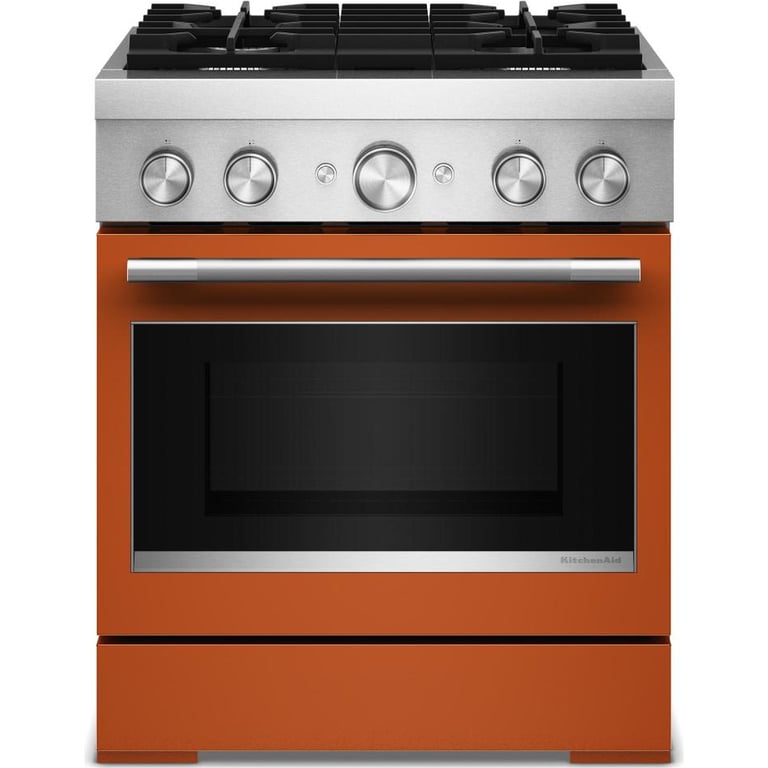 KitchenAid 30 inch Single Oven Dual Fuel Range