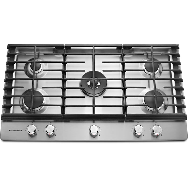 36" 5-Burner Gas Cooktop
