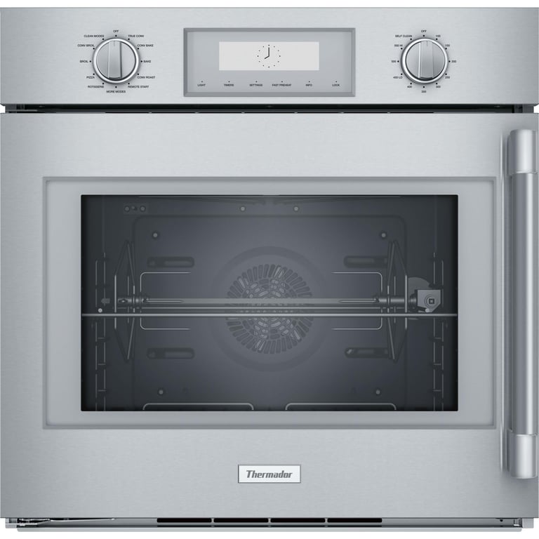 Professional Single Wall Oven 30'' Left Side Opening Door, Stainless Steel