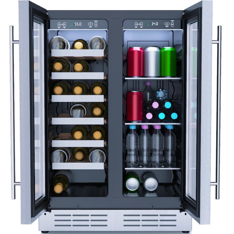 Riva Freestanding or Built-in 24 inch Beverage Centre & Wine
