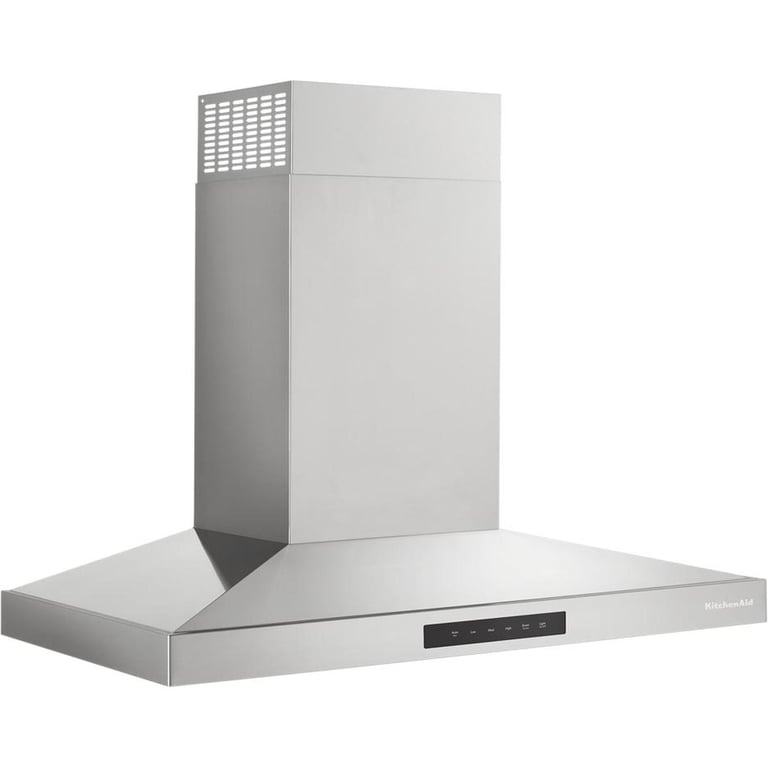 KitchenAid 36 inch 585 CFM Wall-Mount Chimney Hoodfan · Trail