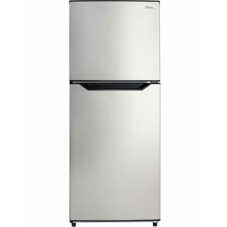 Danby 11.6 cu. ft. Apartment Size Top Mount Fridge in Stainless Steel