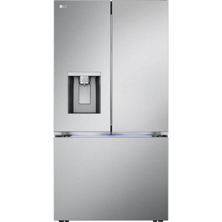 36" 31 cu. ft. Standard-Depth MAX French 3-Door Refrigerator | Ice & Water Dispenser | 4 Types of Ice with Craft Ice
