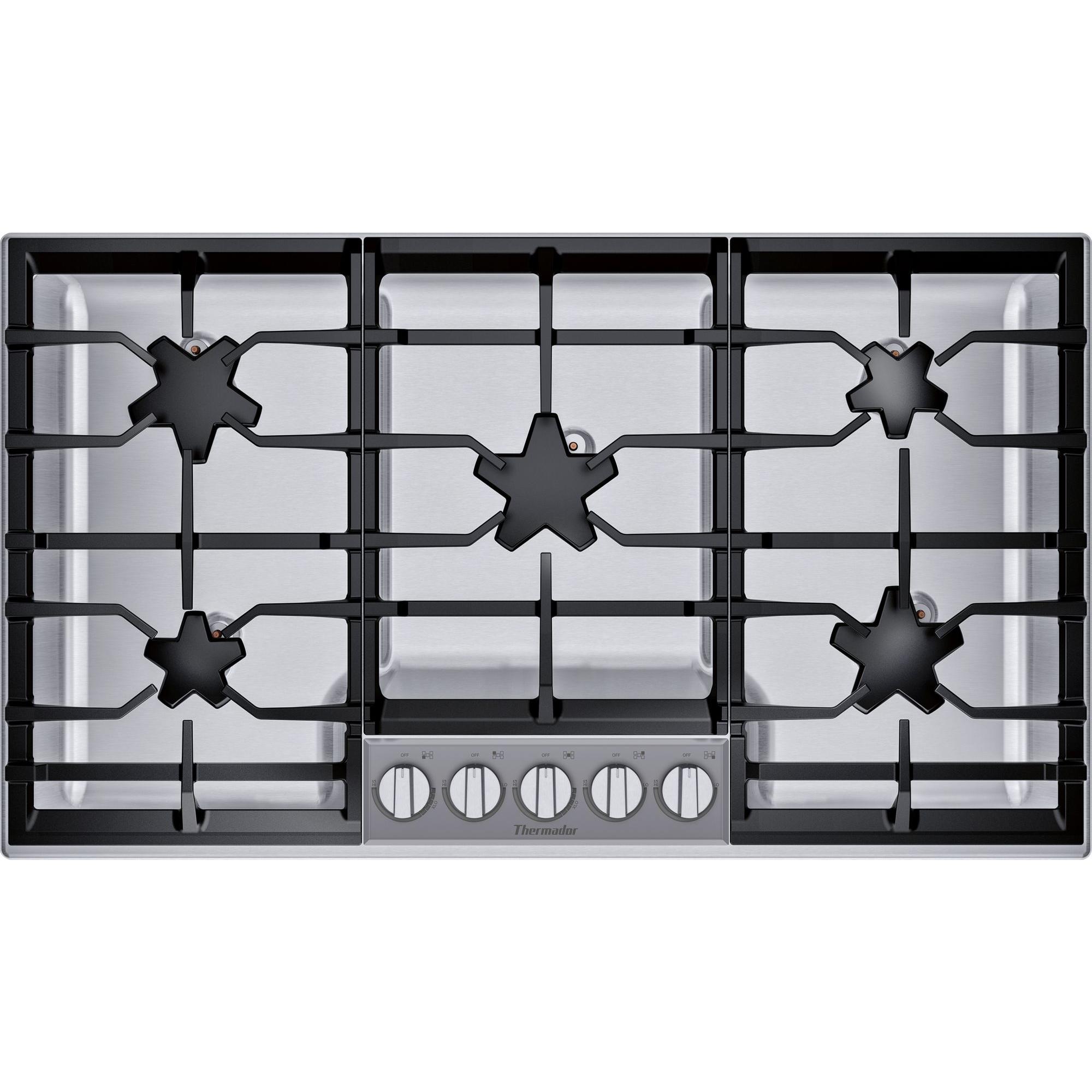 Thermador Masterpiece Gas Cooktop 36'' Stainless Steel