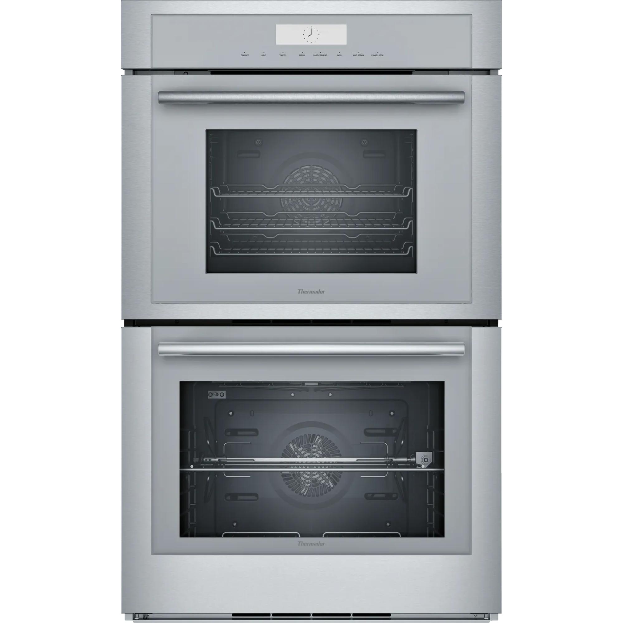Thermador Masterpiece Double Steam Wall Oven 30'' Stainless Steel