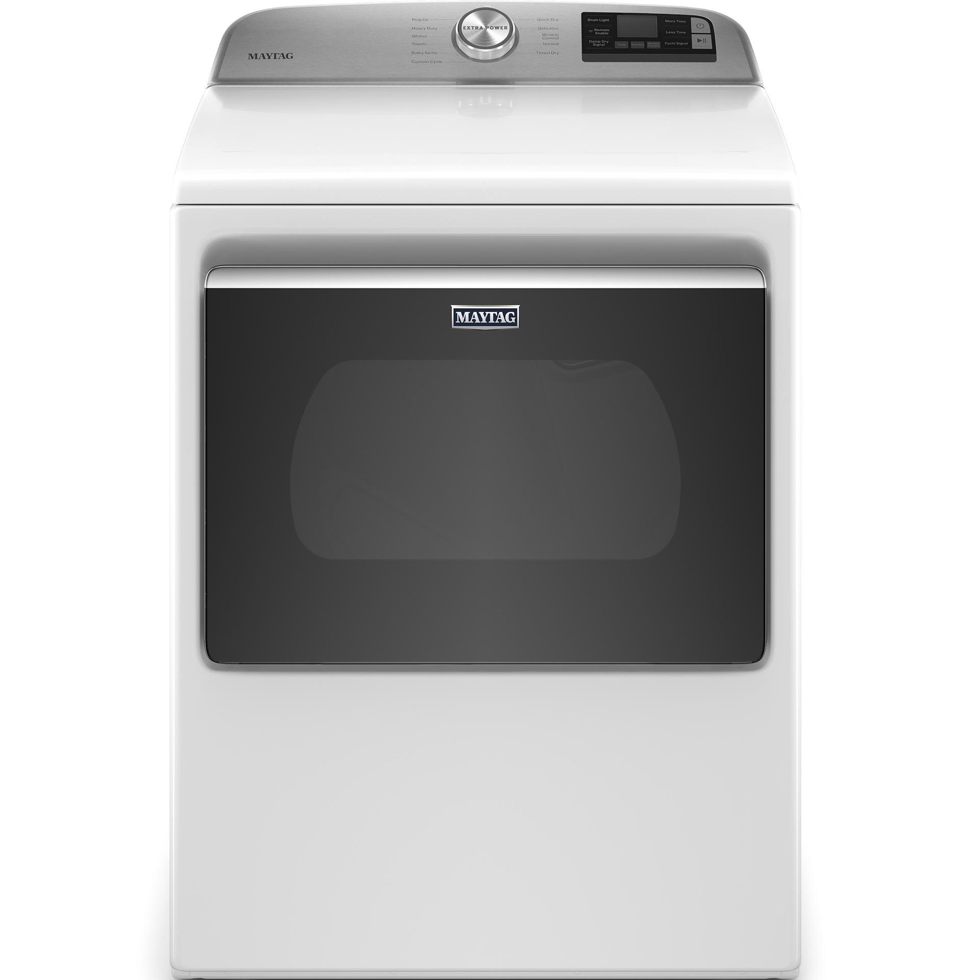 Maytag - 7.4 cu. ft Electric Dryer in White
