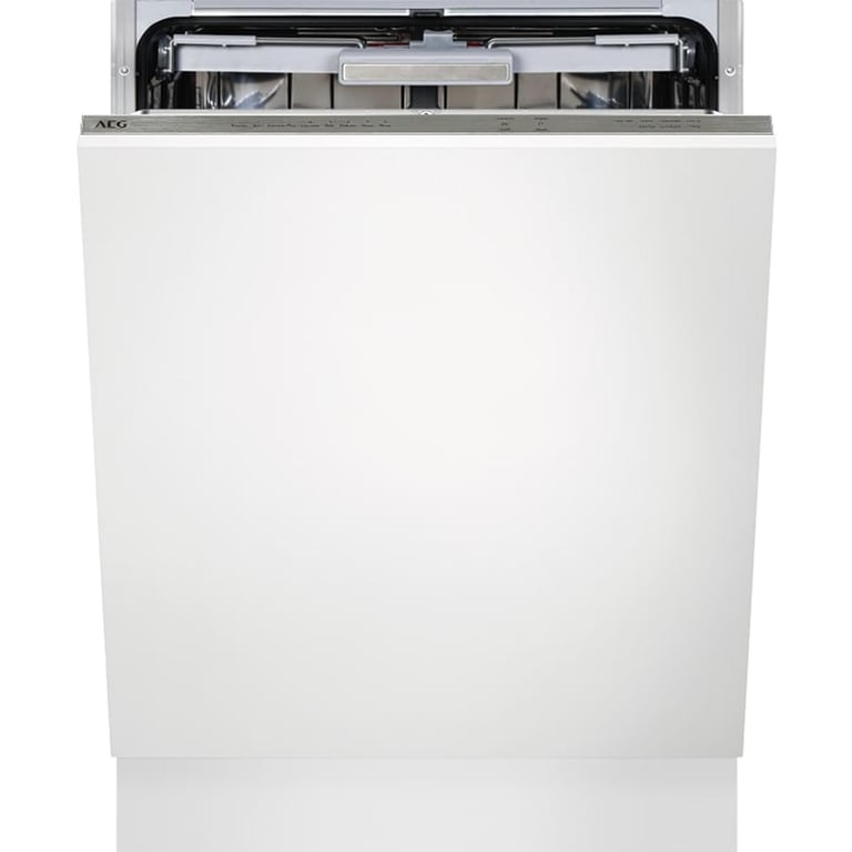 AEG 8 Cycle Dishwasher with Hidden Controls