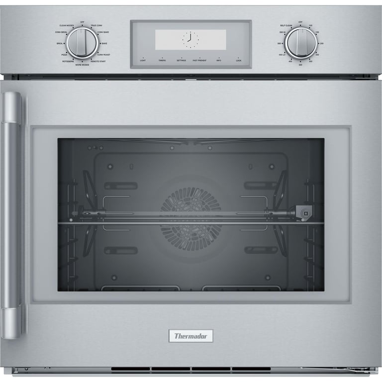 Professional Single Wall Oven 30'' Right Side Opening Door, Stainless Steel