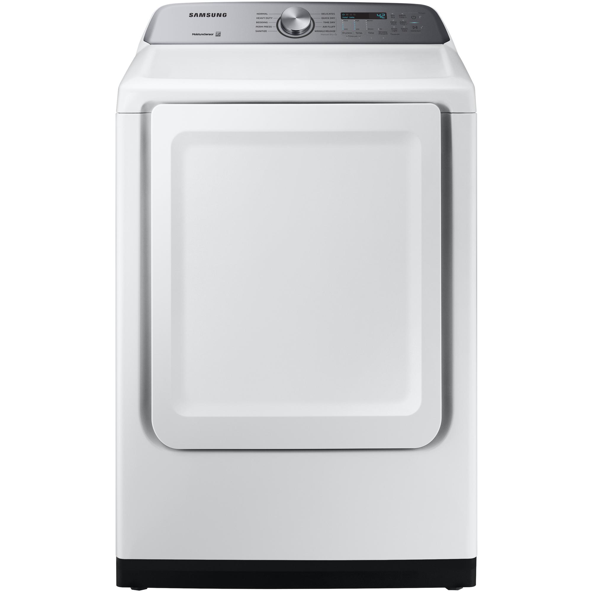 Samsung - 7.4 cu. ft Electric Dryer in White