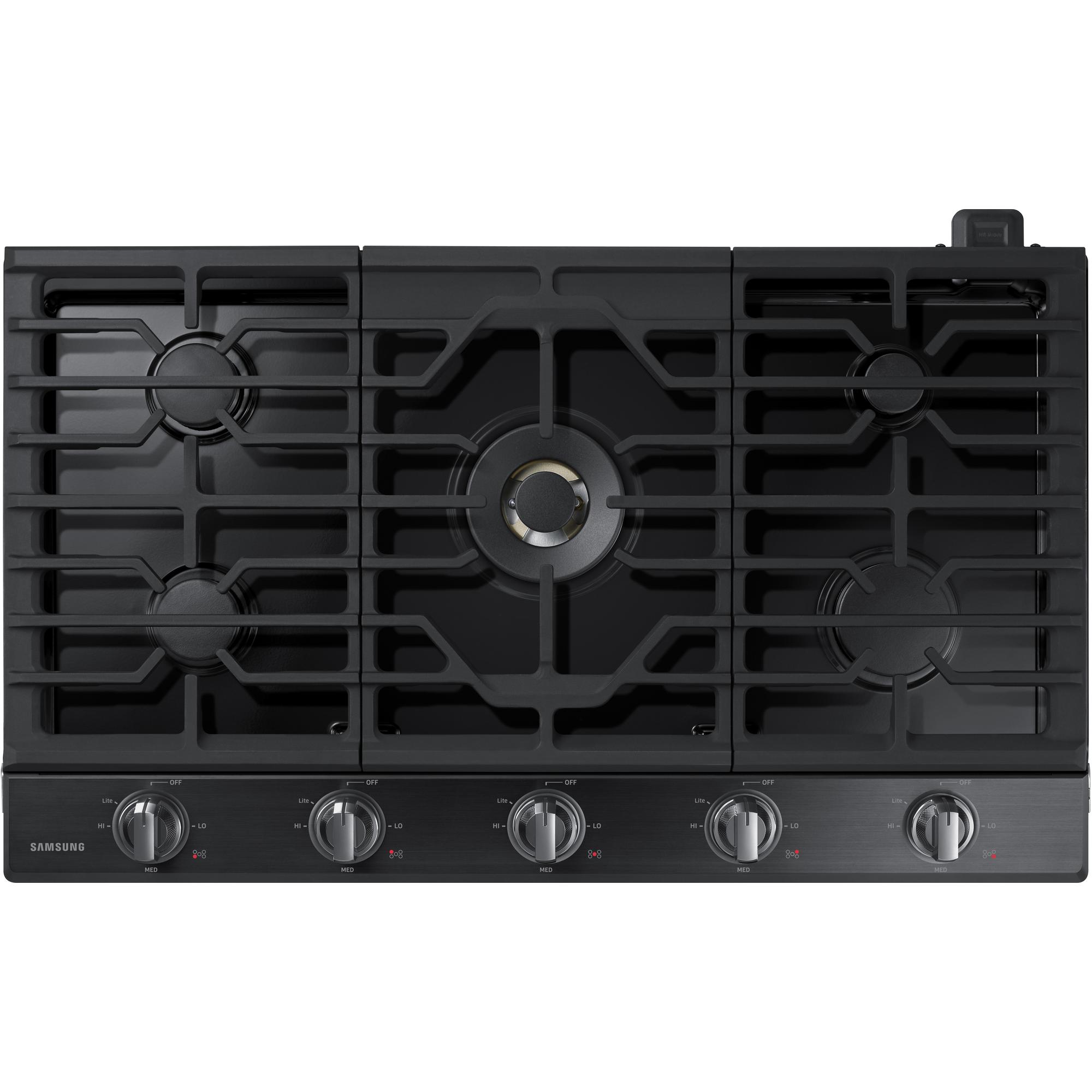 Samsung Gas Cooktop SmartThings Wifi | Cast Iron Griddle 36"